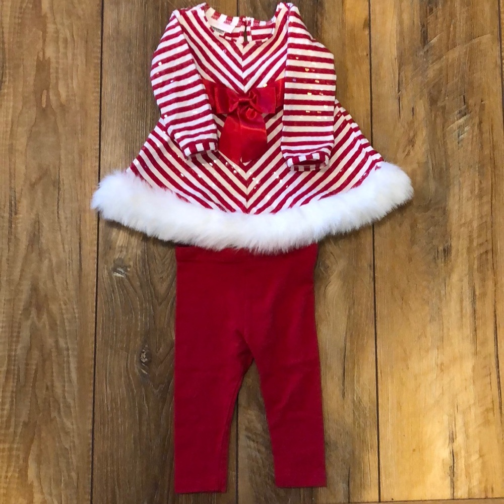 Baby Girl Christmas Outfit 6-9 Month